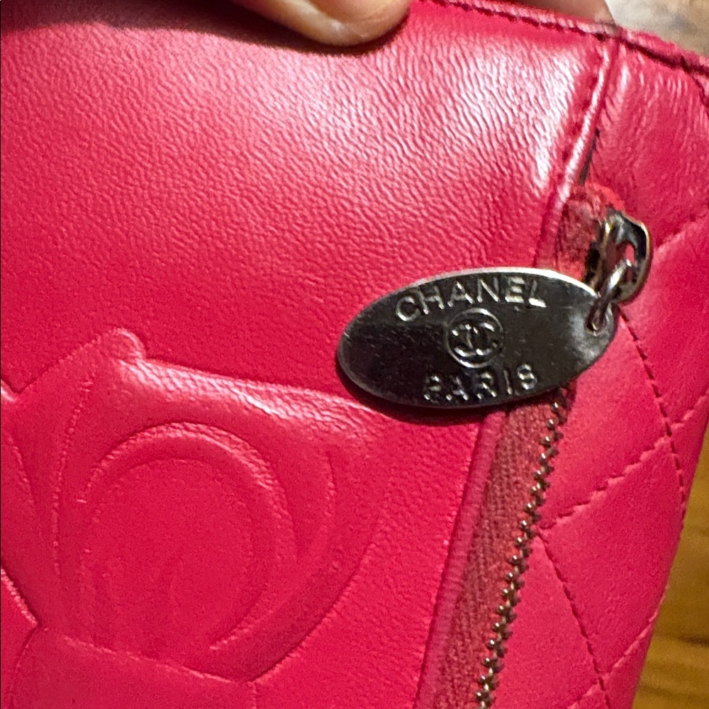 Chanel Pink Bow-Accent Long Wallet - Picture 14 of 17